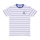 maglietta uomo mini hand stripe tee WHITE STRIPE