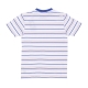 maglietta uomo mini hand stripe tee WHITE STRIPE