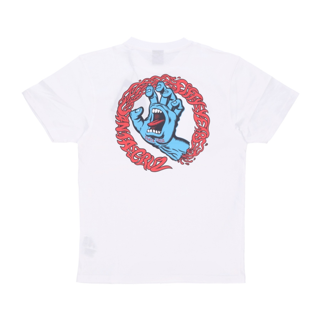 maglietta uomo screaming 50 tee WHITE