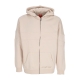 felpa cappuccio zip uomo tonal strip panel zip hoodie OAT