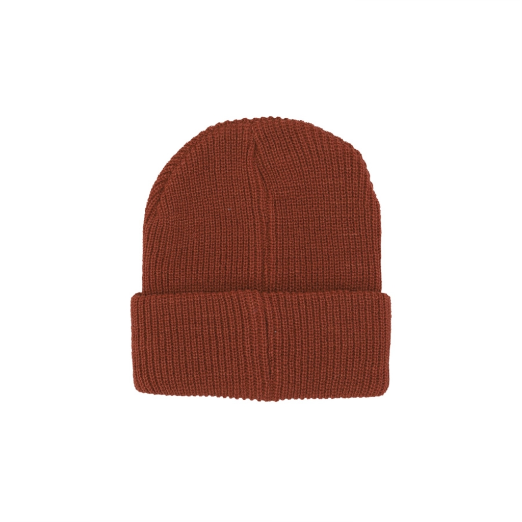 cappello uomo mono lined oval dot beanie TERRACOTTA