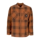 camicia manica lunga uomo el jefe l/s shirt TERRACOTTA CHECK