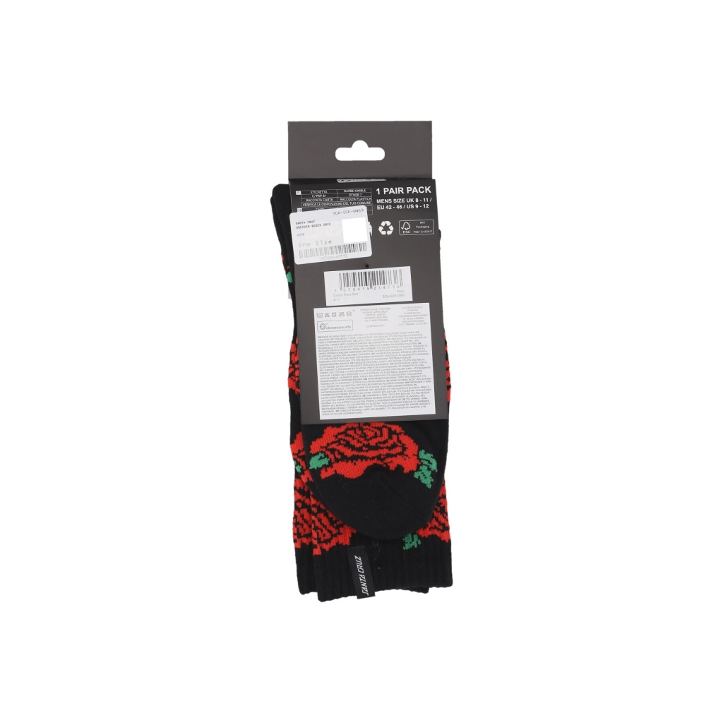 calza media uomo dressen roses sock