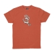 maglietta uomo bone hand cruz front tee TERRACOTTA