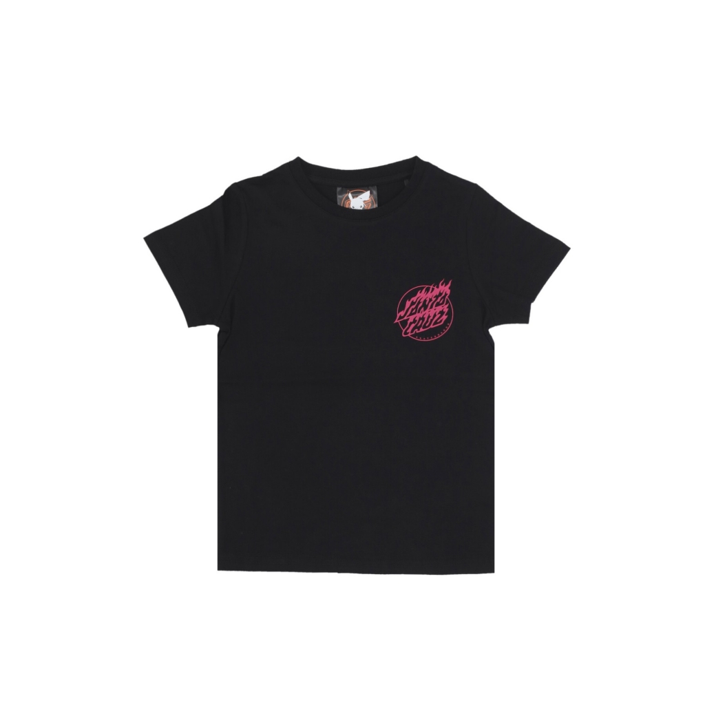 maglietta ragazzo youth fire type 1 tee x pokemon BLACK