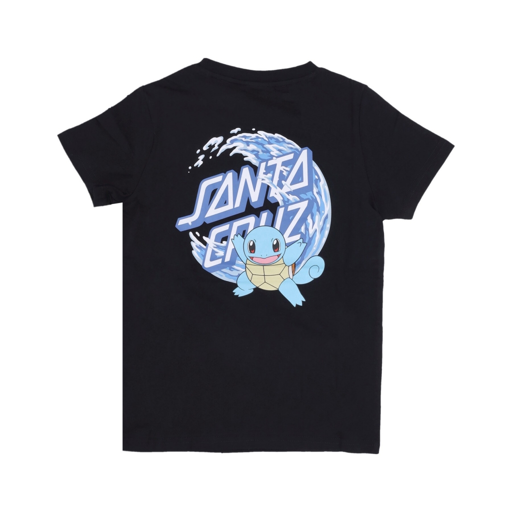 maglietta ragazzo youth water type 1 tee x pokemon BLACK