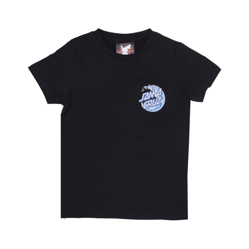 maglietta ragazzo youth water type 1 tee x pokemon BLACK