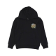 felpa cappuccio ragazzo youth pikachu spray dot hoodie x pokemon BLACK