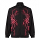 giacca tuta uomo new lightning tracksuit BLACK/RED