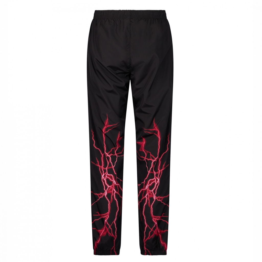 pantalone tuta uomo new lightning pants BLACK/RED