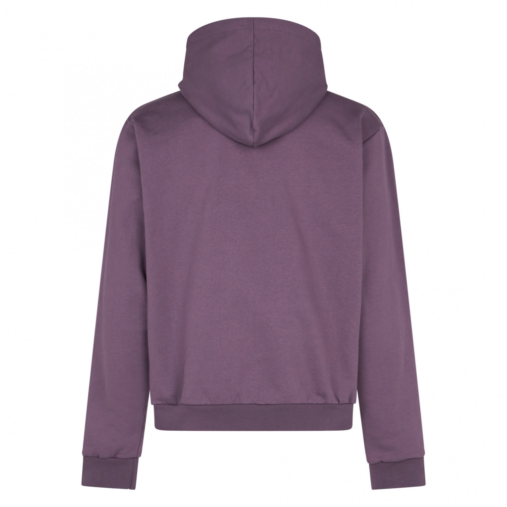 felpa leggera cappuccio uomo embroidery lightning hoodie PURPLE