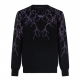 maglione uomo lightning jumper BLACK/PURPLE