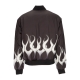 giubbotto bomber uomo flames bomber BLACK/WHITE