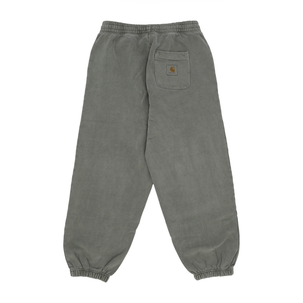 pantalone tuta felpato uomo vista grand sweat pant SMOKE GREEN GARMENT DYED