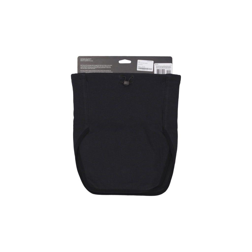 scaldacollo uomo tech fleece neck warmer BLACK/BLACK