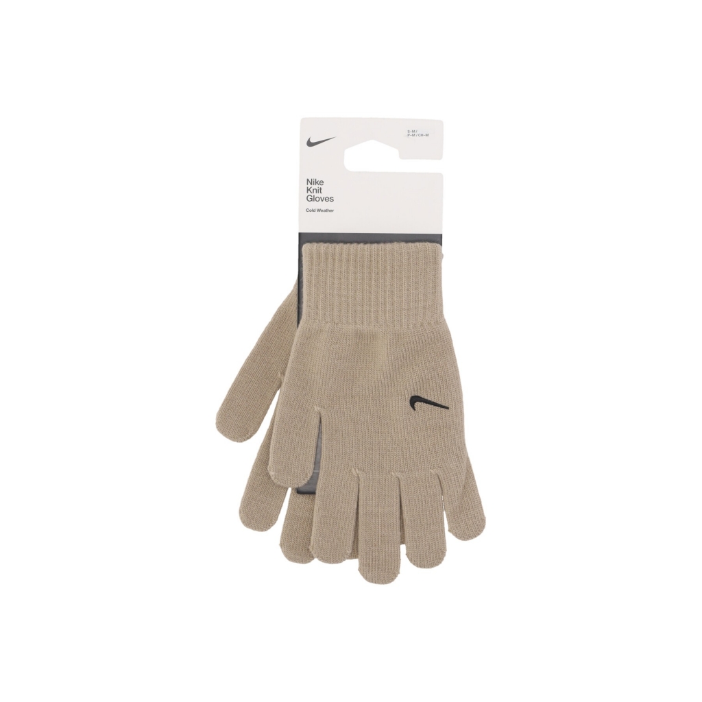 guanti uomo swoosh knit gloves KHAKI/BLACK