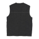 smanicato uomo unit vest BLACK