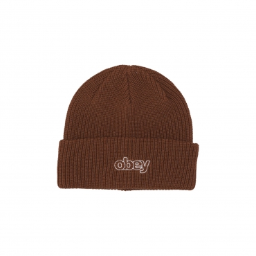 cappello uomo throwback beanie SEPIA