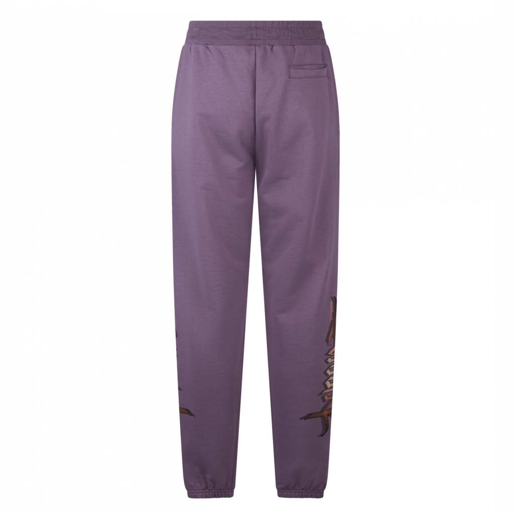 pantalone tuta leggero uomo gothic sh print pant PURPLE