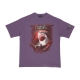 maglietta uomo shark print tee PURPLE