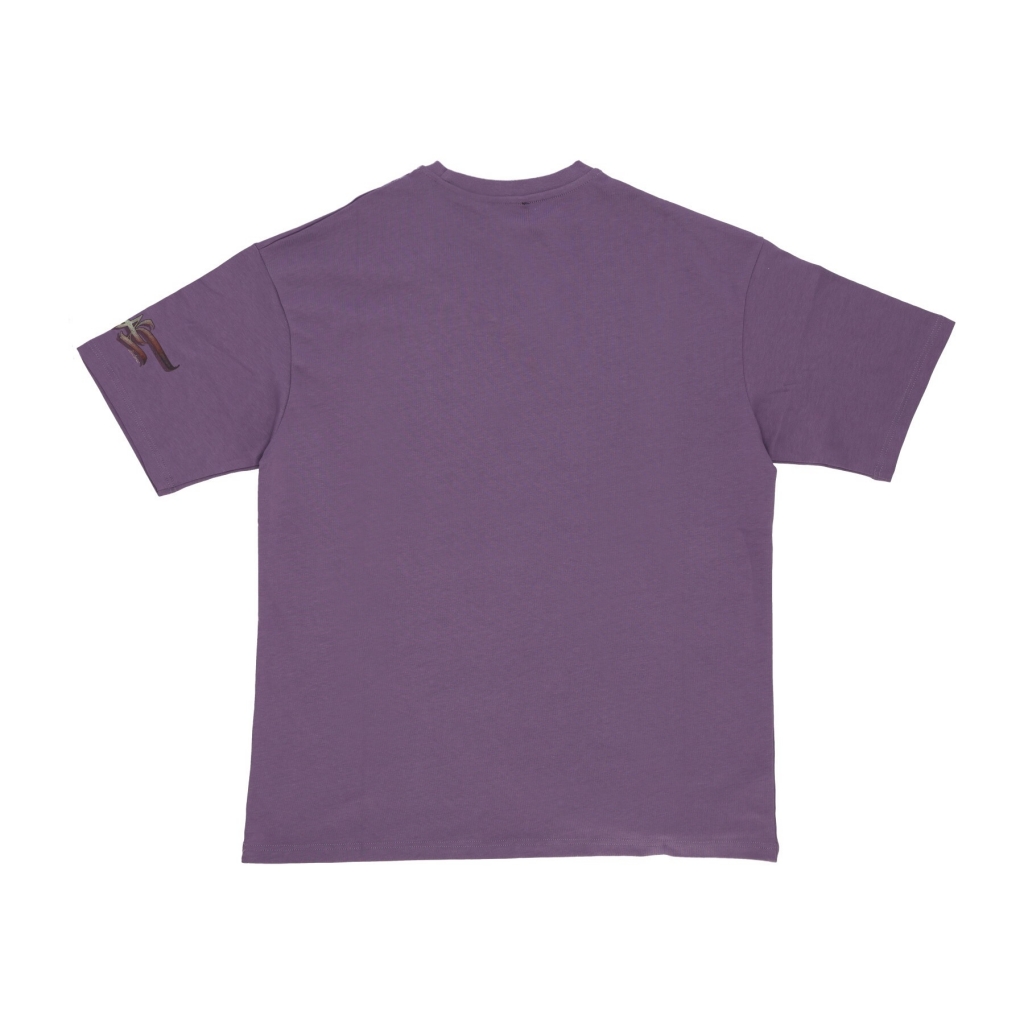 maglietta uomo shark print tee PURPLE