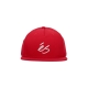 cappellino visiera piatta uomo script snapback RED