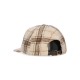 cappellino visiera piatta uomo 98 plaid 5 panel hat OATMEAL