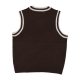 pullover smanicato uomo alden sweater vest JAVA BROWN MULTI