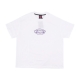 maglietta uomo oval logo tee WHITE