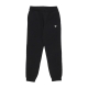 pantalone tuta felpato uomo logo sweatpant BLACK