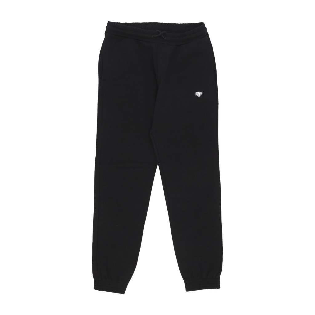 pantalone tuta felpato uomo logo sweatpant BLACK