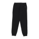 pantalone tuta felpato uomo logo sweatpant BLACK