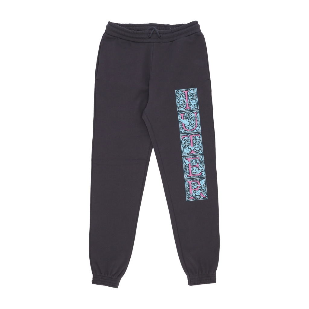 pantalone tuta felpato uomo mediolanum sweatpant ASPHALT