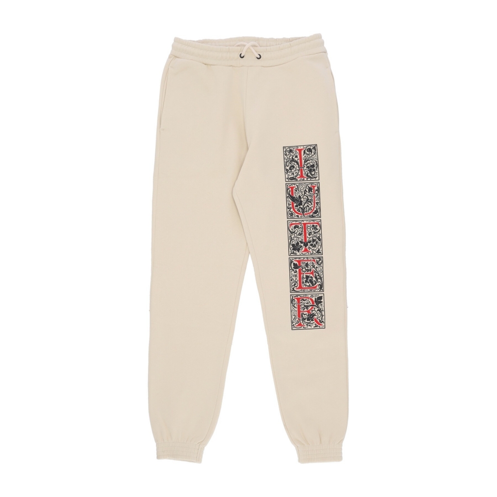 pantalone tuta felpato uomo mediolanum sweatpant CREAM