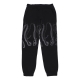 pantalone tuta felpato uomo outline sweatpant BLACK