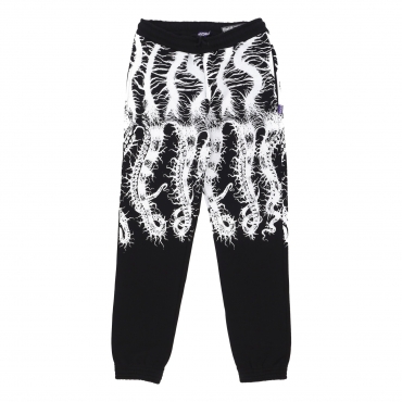 pantalone tuta felpato uomo roots sweatpant BLACK