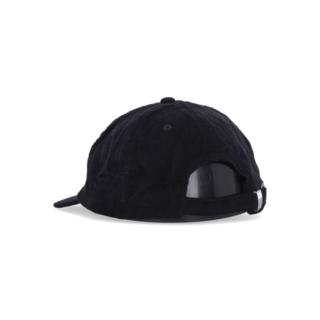 cappellino visiera curva uomo italic cap BLACK