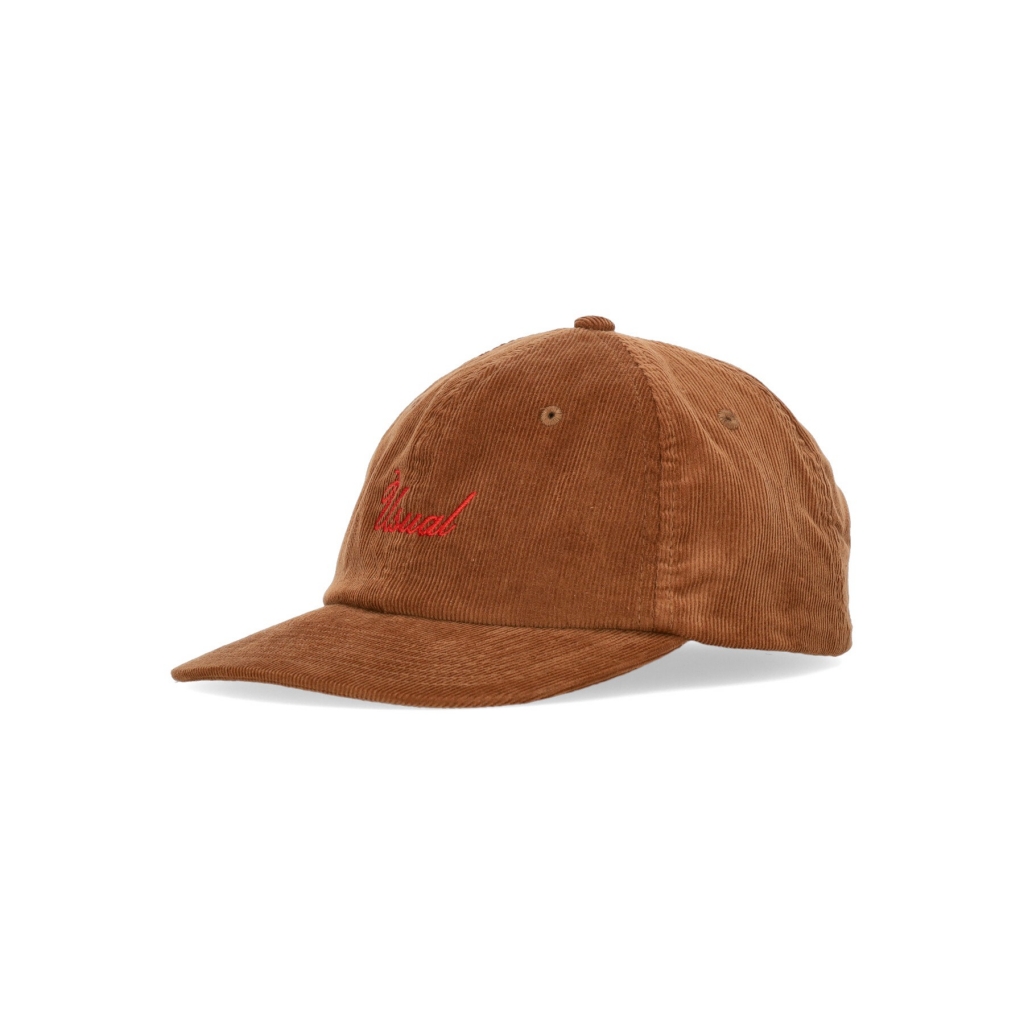 cappellino visiera curva uomo italic cap BROWN