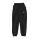 pantalone tuta felpato uomo pinstripe pigeon sweatpant BLACK