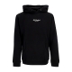 felpa cappuccio uomo wander pullover BLACK