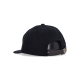 cappellino visiera piatta uomo rich cap BLACK