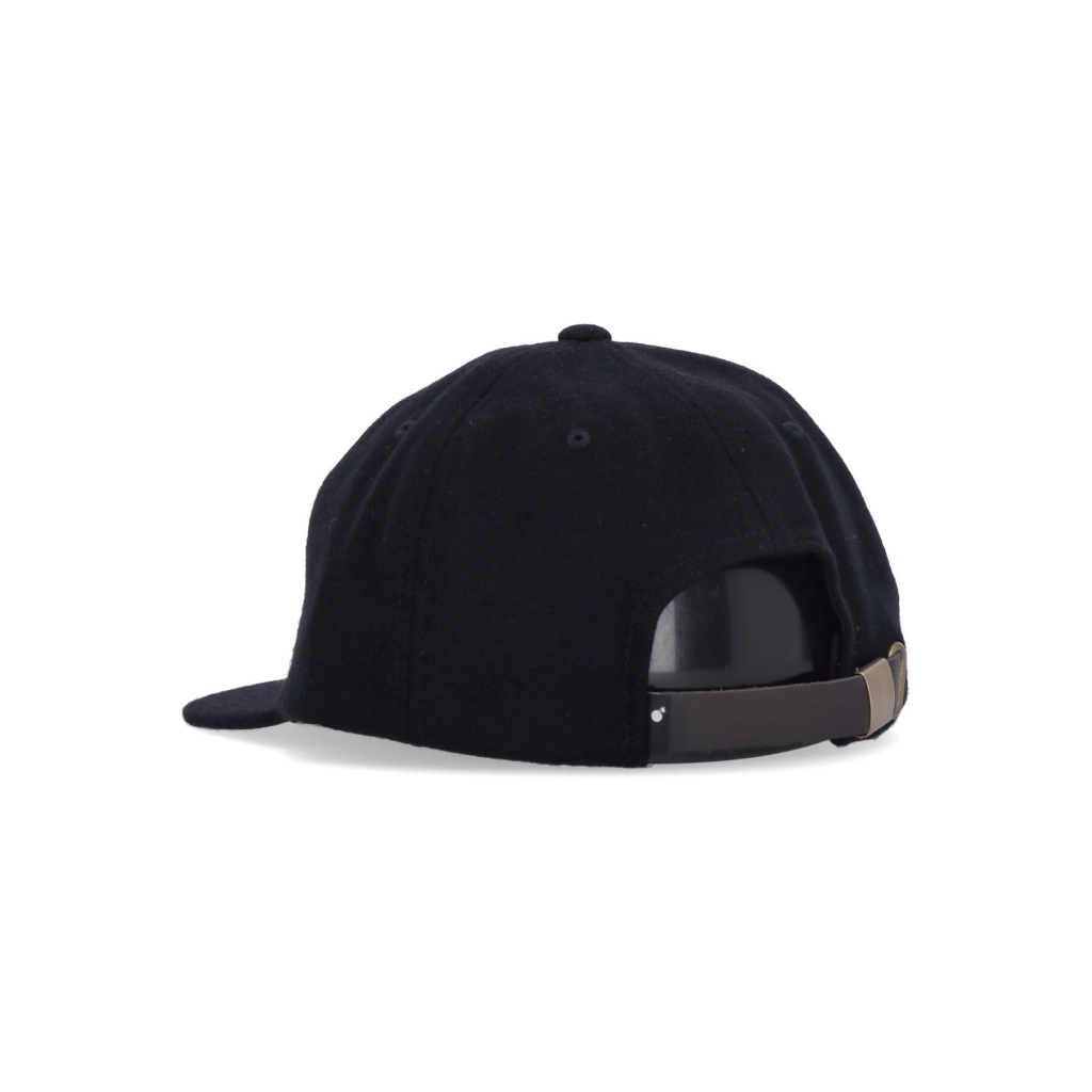 cappellino visiera piatta uomo rich cap BLACK