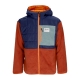 orsetto uomo trico hybrid hooded jacket MARITIME/SPICE