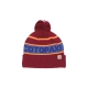 cappello pom pom uomo cumbre beanie BURGUNDY