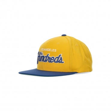 cappellino visiera piatta uomo f23 team 2 cap YELLOW