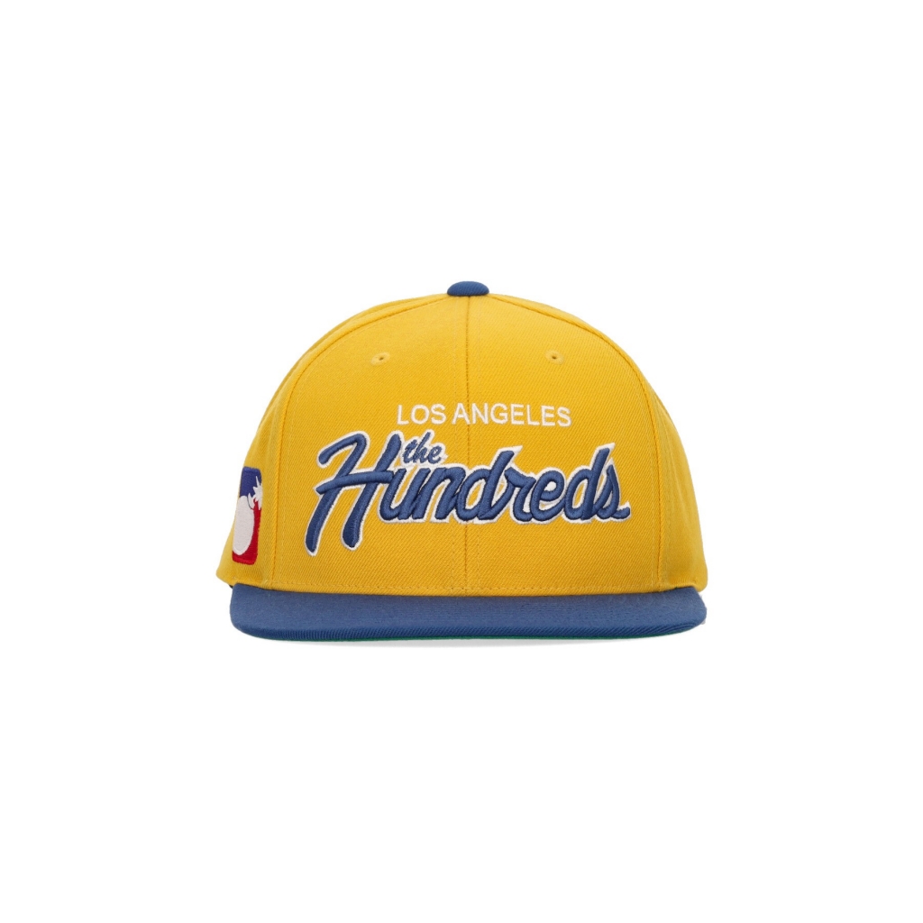 cappellino visiera piatta uomo f23 team 2 cap YELLOW