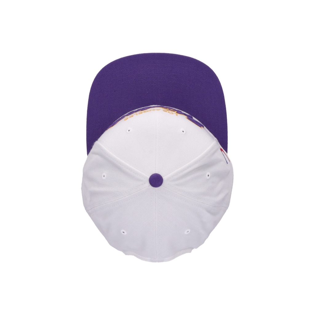 cappellino visiera piatta uomo f23 team 2 cap WHITE