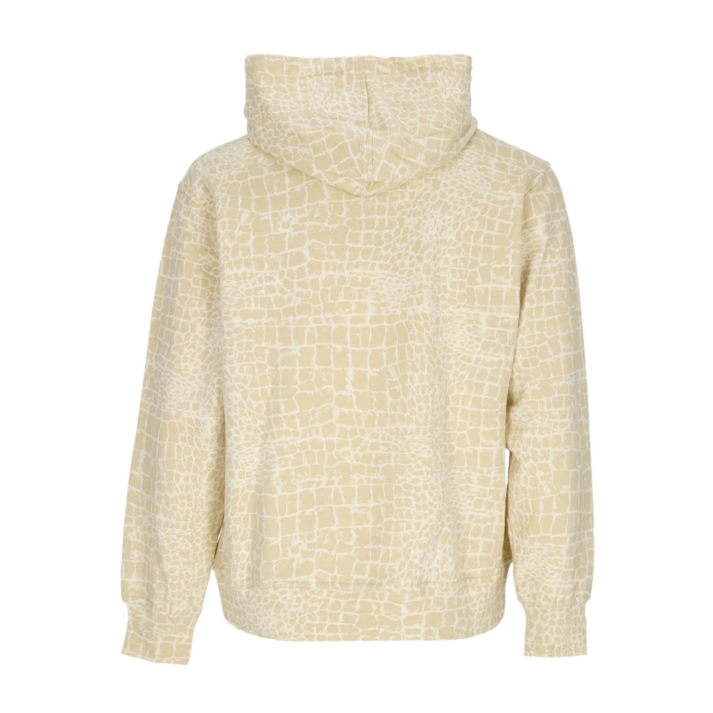 felpa leggera cappuccio uomo croc pullover OFF WHITE