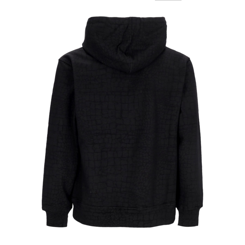 felpa leggera cappuccio uomo croc pullover BLACK