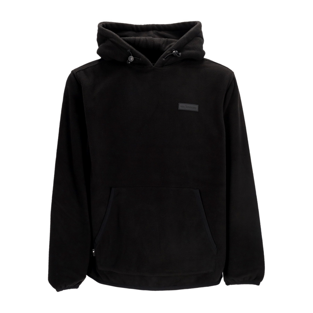 felpa cappuccio uomo basin pullover BLACK